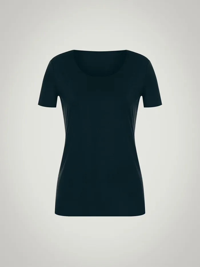 Aurora Pure Shirt Dark Night Women Wolford Tops