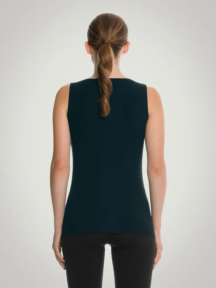 Aurora Pure Top Dark Night Women Wolford Tops