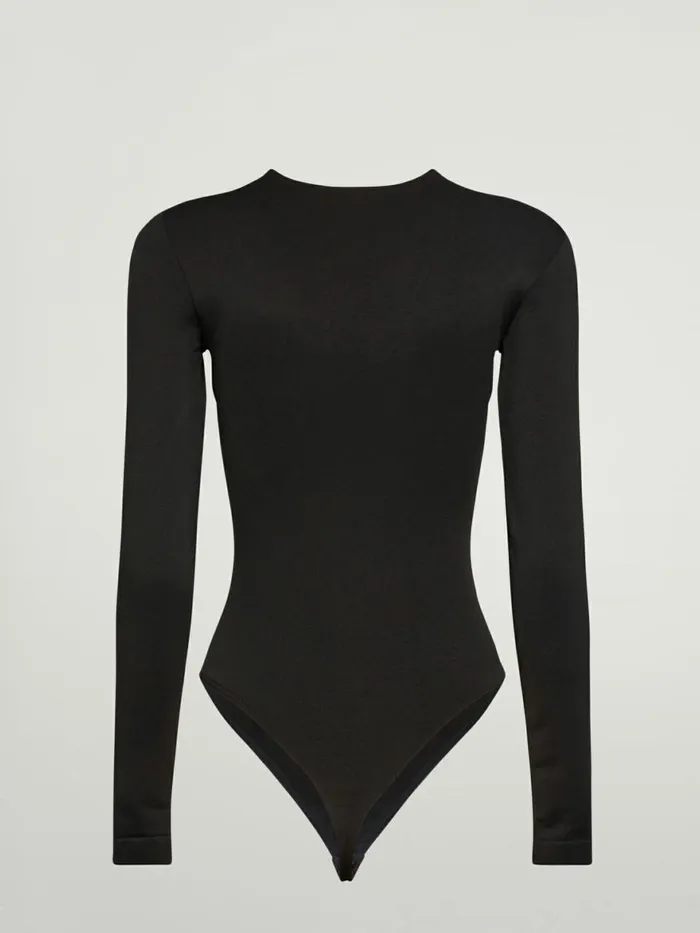 Aurora Shape String Body Black Women Wolford Tops