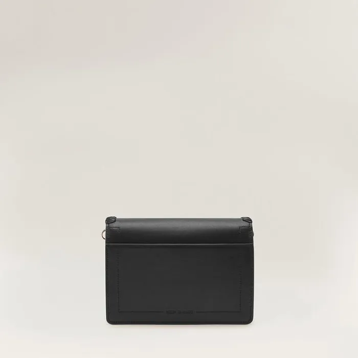 Bags Cross Body Bags Helen Kaminski Dauphine Crossbody With Raffia Blackcharcoal