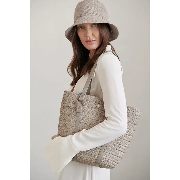 Bags Shoulder Bags Helen Kaminski Pinimilla M Bridle Eclipse Melangegrey