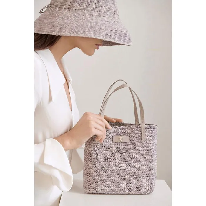 Bags Tote Bags Helen Kaminski Davoletta Mini Eclipse Melangegrey