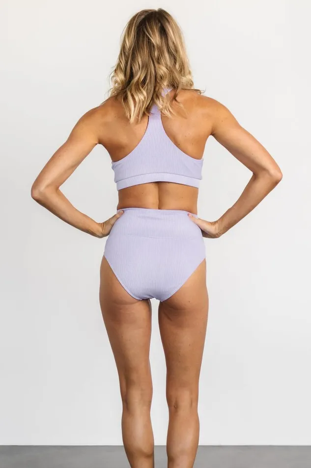 Baltic Born Bikini Del Mar Ribbed Bikini Top Lilac 8211 Women Baltic Born Bikini Del Mar Ribbed Bikini Top Lilac 8211 Women