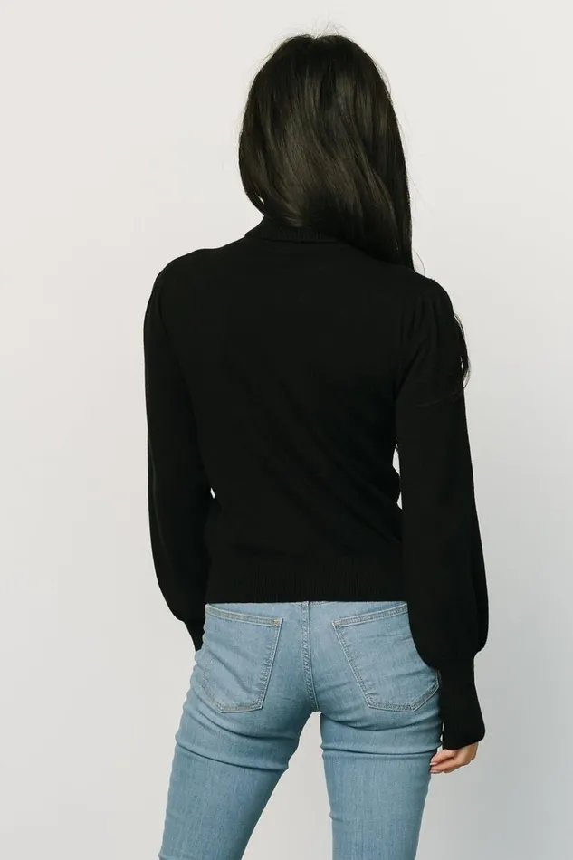 Baltic Born Blouses and Shirts Danica Turtleneck Knit Top Black 8211 Women Baltic Born Blouses and Shirts Danica Turtleneck Knit Top Black 8211 Women