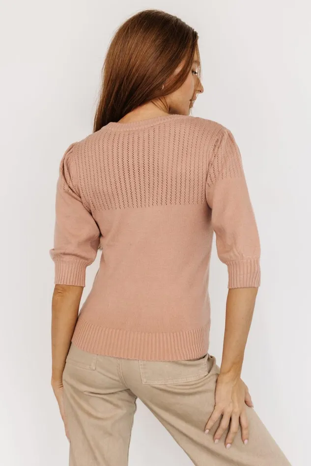 Baltic Born Blouses and Shirts Opal Knit Sweater Vintage Rose 8211 Women Baltic Born Blouses and Shirts Opal Knit Sweater Vintage Rose 8211 Women