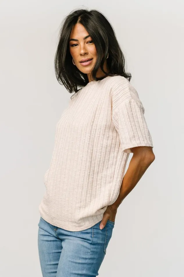 Baltic Born Blouses and Shirts Roxi Open Back Tie Top Natural 8211 Women Baltic Born Blouses and Shirts Roxi Open Back Tie Top Natural 8211 Women