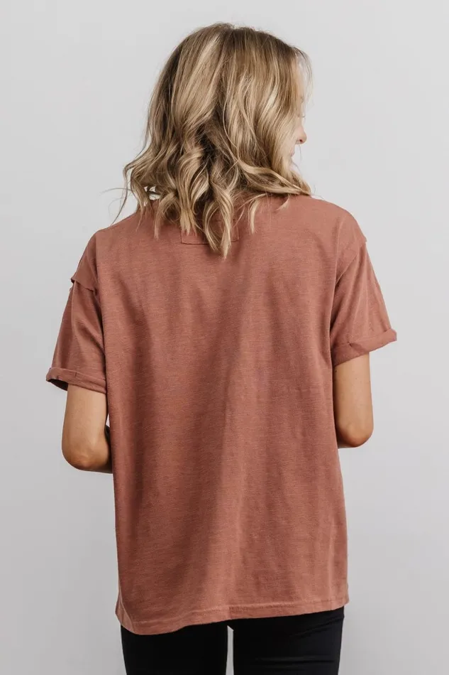 Baltic Born Blouses and Shirts Voss Vintage Tee Clay 8211 Women Baltic Born Blouses and Shirts Voss Vintage Tee Clay 8211 Women