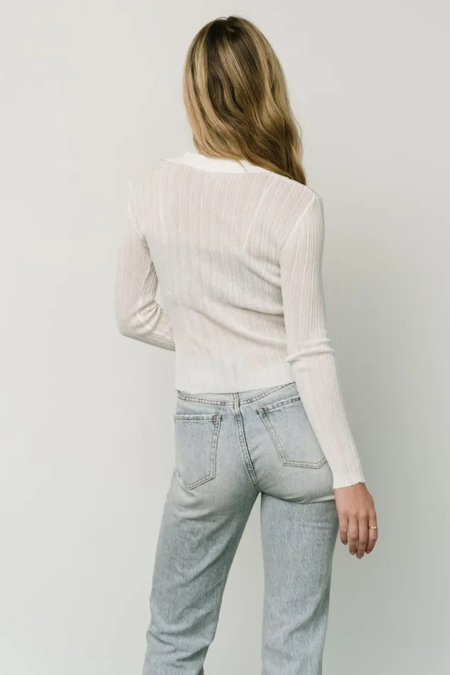 Baltic Born Blouses and Shirts Zia Knit Top Off White 8211 Women Baltic Born Blouses and Shirts Zia Knit Top Off White 8211 Women
