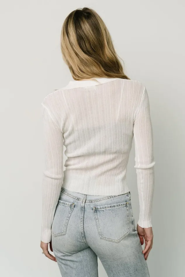 Baltic Born Blouses and Shirts Zia Knit Top Off White 8211 Women Baltic Born Blouses and Shirts Zia Knit Top Off White 8211 Women