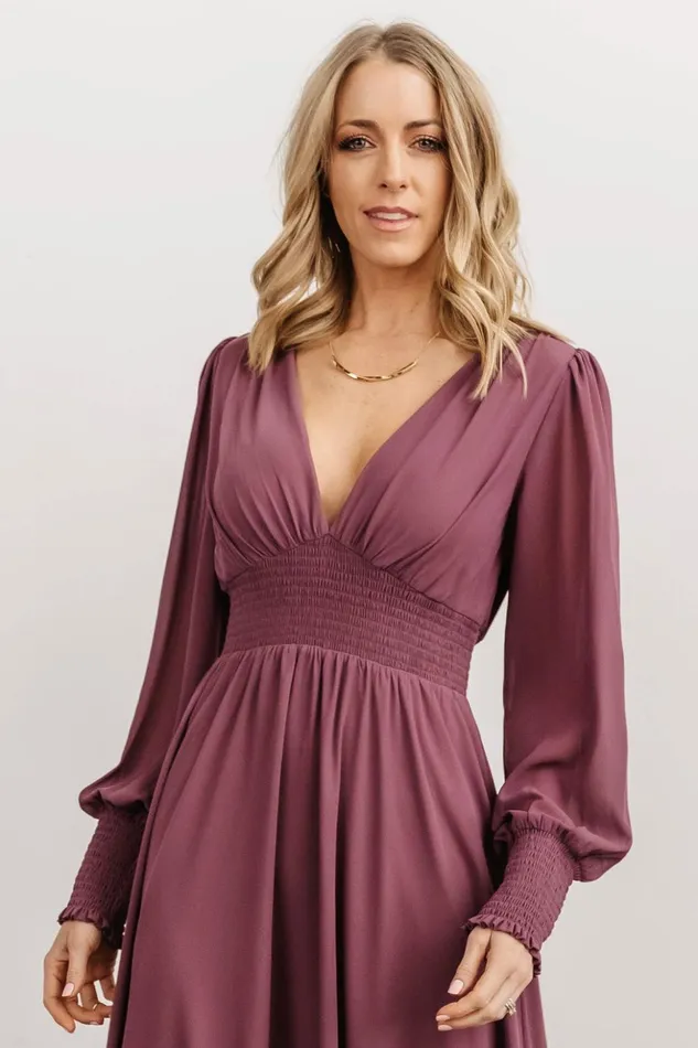 Baltic Born Bump Friendly Olivia Maxi Dress Vintage Plum 8211 Women Baltic Born Bump Friendly Olivia Maxi Dress Vintage Plum 8211 Women