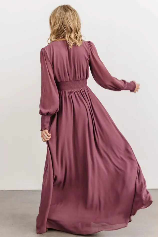 Baltic Born Bump Friendly Olivia Maxi Dress Vintage Plum 8211 Women Baltic Born Bump Friendly Olivia Maxi Dress Vintage Plum 8211 Women