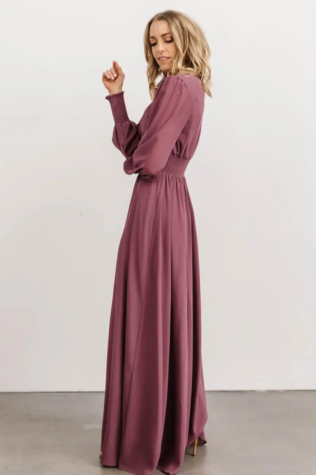 Baltic Born Bump Friendly Olivia Maxi Dress Vintage Plum 8211 Women Baltic Born Bump Friendly Olivia Maxi Dress Vintage Plum 8211 Women