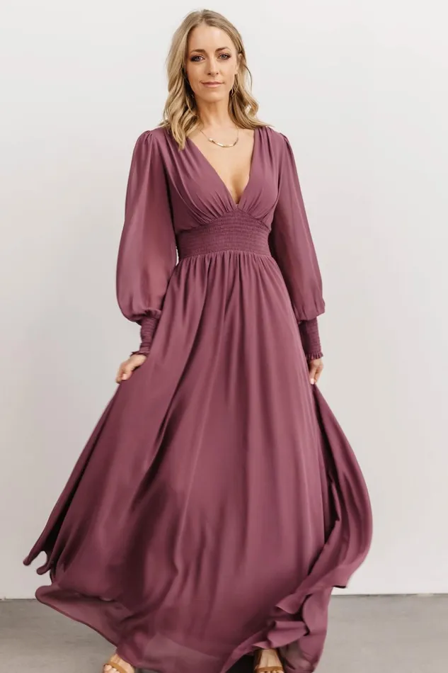 Baltic Born Bump Friendly Olivia Maxi Dress Vintage Plum 8211 Women Baltic Born Bump Friendly Olivia Maxi Dress Vintage Plum 8211 Women