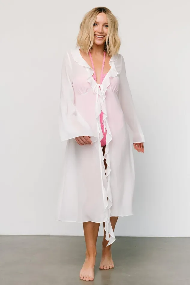 Baltic Born Cover Up Perry Duster Cover Up Off White 8211 Women Baltic Born Cover Up Perry Duster Cover Up Off White 8211 Women