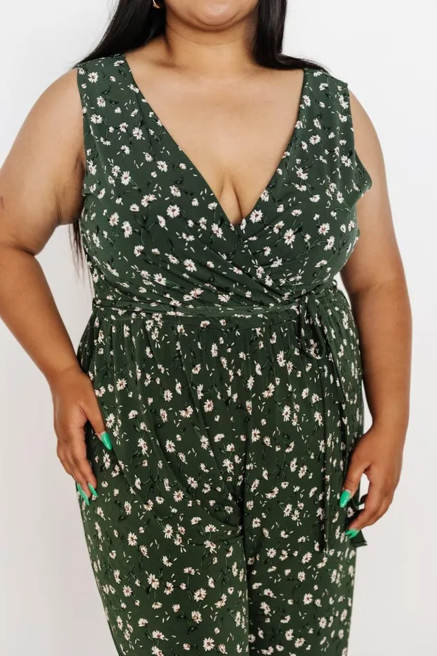 Baltic Born Jumpsuits and Rompers Ashlyn Jumpsuit Green Floral 8211 Women Baltic Born Jumpsuits and Rompers Ashlyn Jumpsuit Green Floral 8211 Women