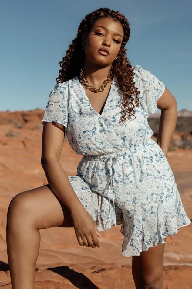 Baltic Born Jumpsuits and Rompers Candy Romper Off White Blue 8211 Women Baltic Born Jumpsuits and Rompers Candy Romper Off White Blue 8211 Women