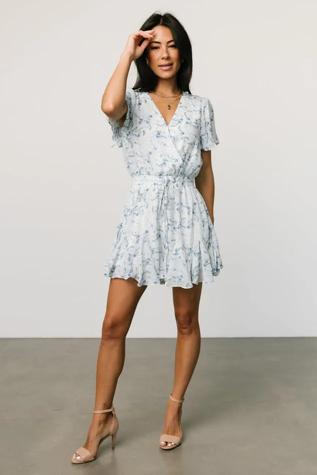 Baltic Born Jumpsuits and Rompers Candy Romper Off White Blue 8211 Women Baltic Born Jumpsuits and Rompers Candy Romper Off White Blue 8211 Women