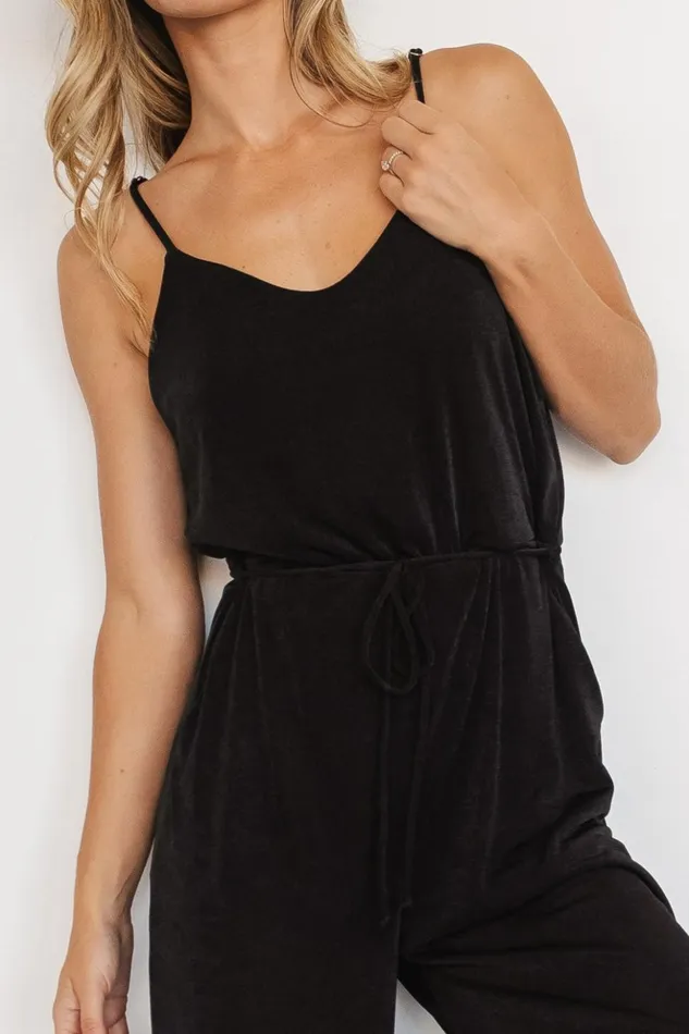 Baltic Born Jumpsuits and Rompers Colton Sleeveless Jumpsuit Black 8211 Women Baltic Born Jumpsuits and Rompers Colton Sleeveless Jumpsuit Black 8211 Women