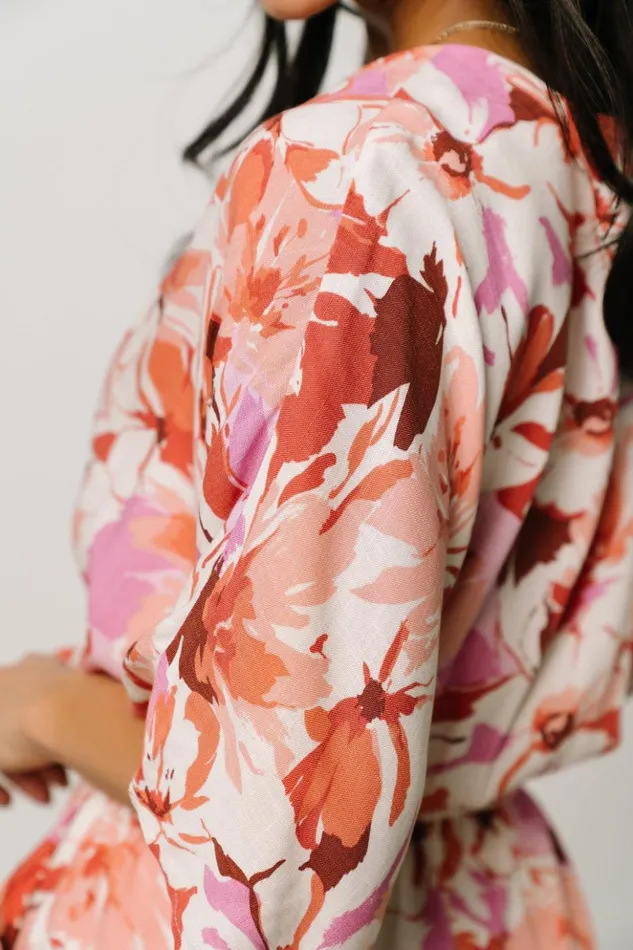Baltic Born Jumpsuits and Rompers Ellis Romper Rust Pink Floral 8211 Women Baltic Born Jumpsuits and Rompers Ellis Romper Rust Pink Floral 8211 Women