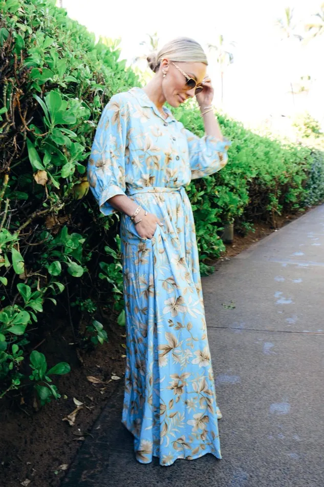 Baltic Born Jumpsuits and Rompers Escondido Jumpsuit Blue Print 8211 Women Baltic Born Jumpsuits and Rompers Escondido Jumpsuit Blue Print 8211 Women