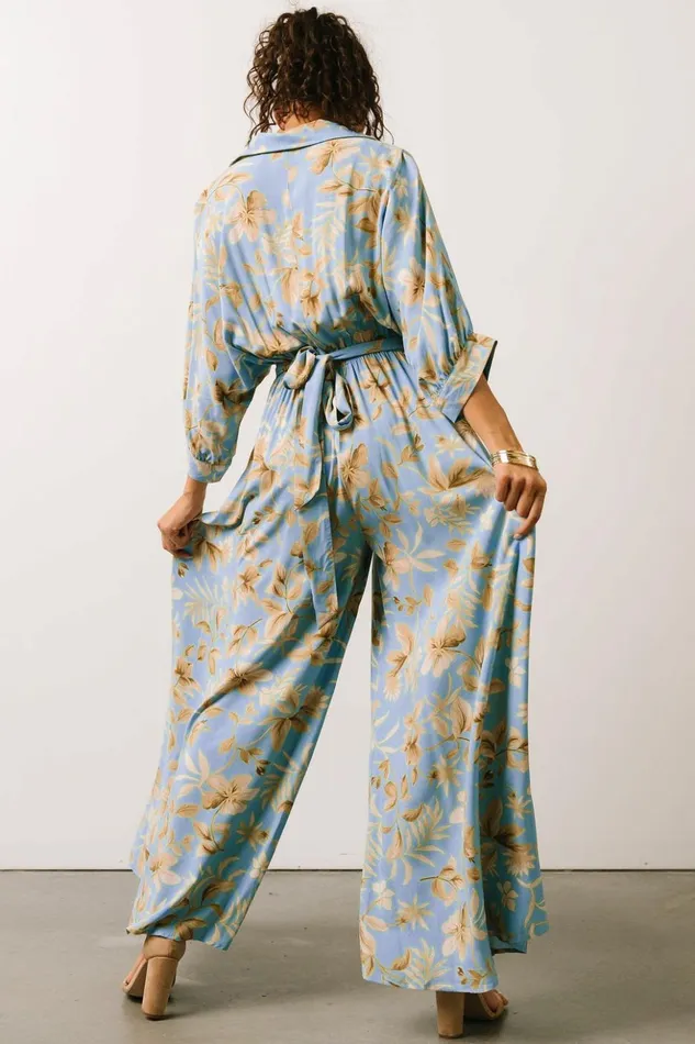 Baltic Born Jumpsuits and Rompers Escondido Jumpsuit Blue Print 8211 Women Baltic Born Jumpsuits and Rompers Escondido Jumpsuit Blue Print 8211 Women