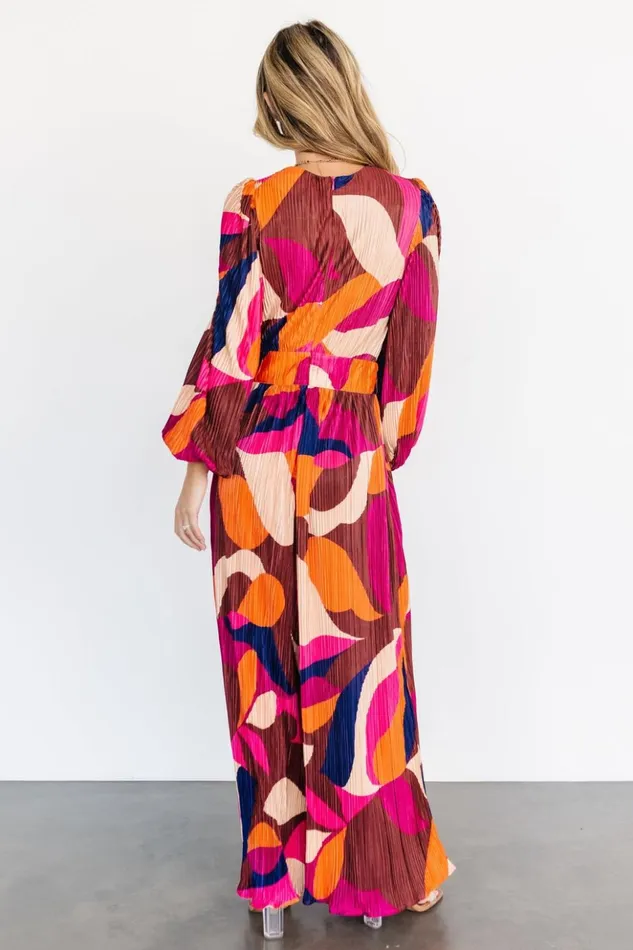 Baltic Born Jumpsuits and Rompers Fran Pleated Jumpsuit Multi 8211 Women Baltic Born Jumpsuits and Rompers Fran Pleated Jumpsuit Multi 8211 Women