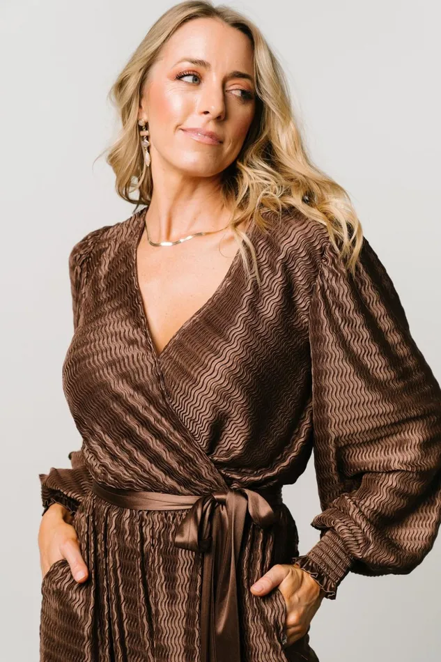 Baltic Born Jumpsuits and Rompers Gabriel Jumpsuit Brown 8211 Women Baltic Born Jumpsuits and Rompers Gabriel Jumpsuit Brown 8211 Women