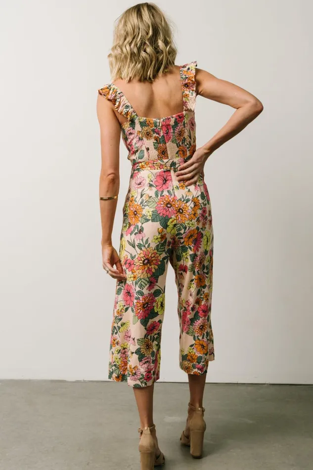 Baltic Born Jumpsuits and Rompers Gemma Jumpsuit Multi Floral 8211 Women Baltic Born Jumpsuits and Rompers Gemma Jumpsuit Multi Floral 8211 Women
