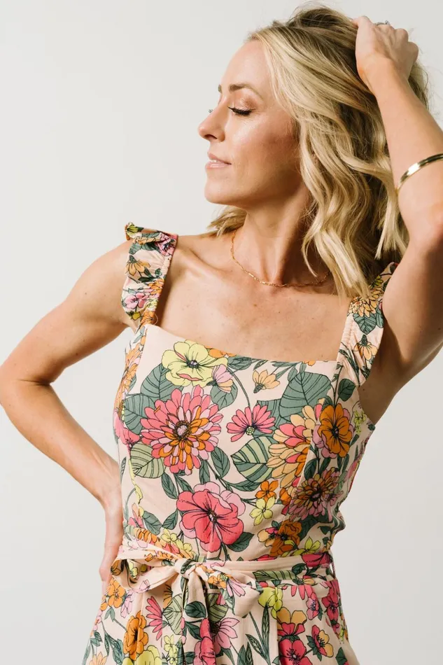 Baltic Born Jumpsuits and Rompers Gemma Jumpsuit Multi Floral 8211 Women Baltic Born Jumpsuits and Rompers Gemma Jumpsuit Multi Floral 8211 Women