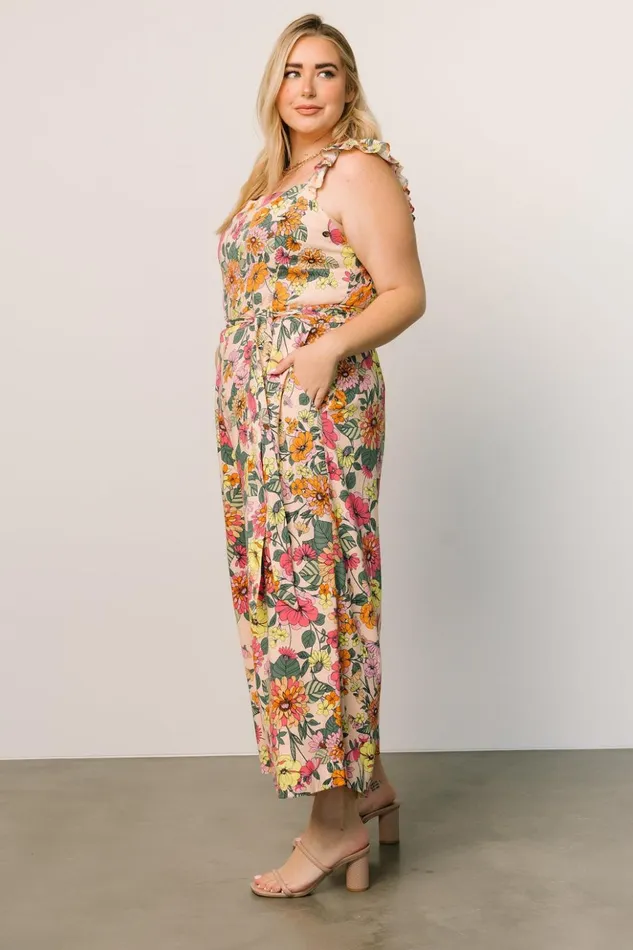 Baltic Born Jumpsuits and Rompers Gemma Jumpsuit Multi Floral 8211 Women Baltic Born Jumpsuits and Rompers Gemma Jumpsuit Multi Floral 8211 Women