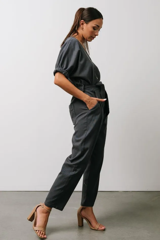 Baltic Born Jumpsuits and Rompers Heidi Jumpsuit Dark Slate 8211 Women Baltic Born Jumpsuits and Rompers Heidi Jumpsuit Dark Slate 8211 Women