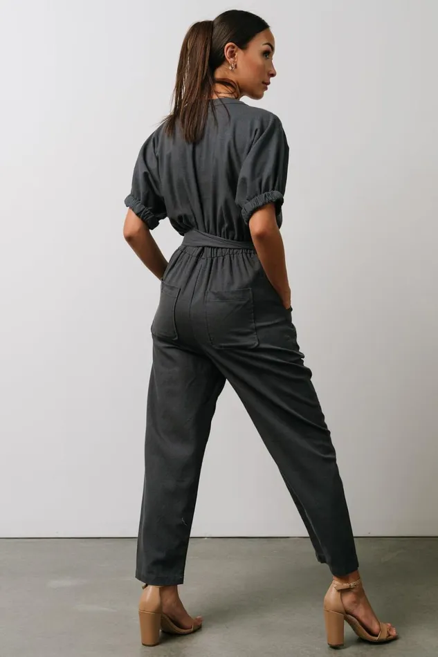 Baltic Born Jumpsuits and Rompers Heidi Jumpsuit Dark Slate 8211 Women Baltic Born Jumpsuits and Rompers Heidi Jumpsuit Dark Slate 8211 Women