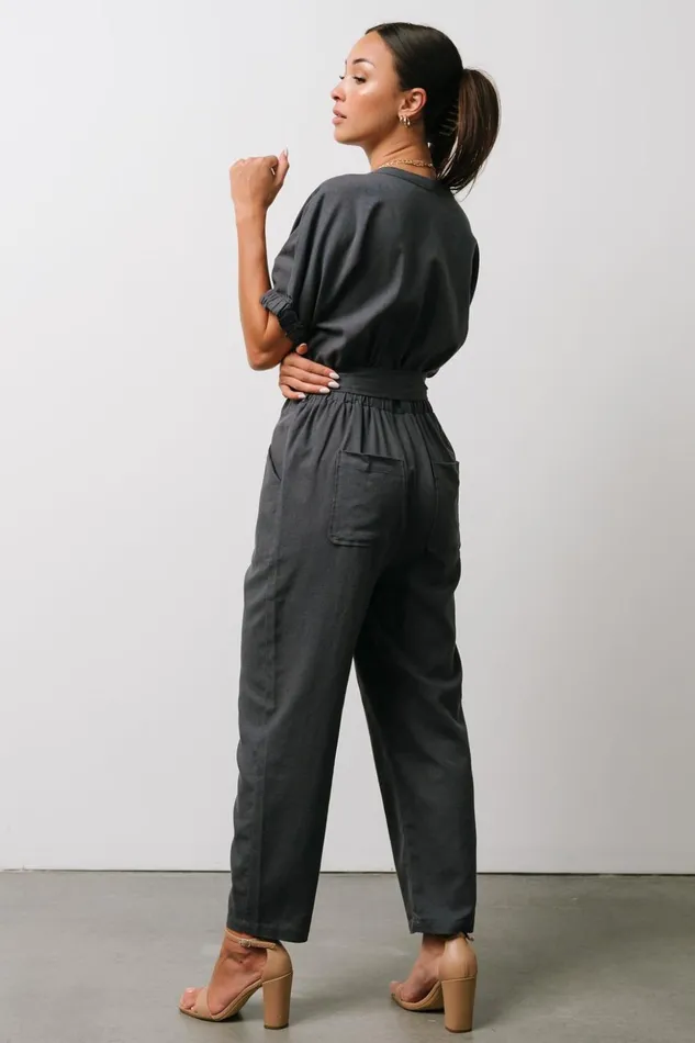 Baltic Born Jumpsuits and Rompers Heidi Jumpsuit Dark Slate 8211 Women Baltic Born Jumpsuits and Rompers Heidi Jumpsuit Dark Slate 8211 Women