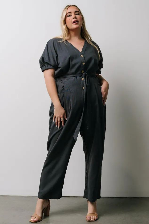 Baltic Born Jumpsuits and Rompers Heidi Jumpsuit Dark Slate 8211 Women Baltic Born Jumpsuits and Rompers Heidi Jumpsuit Dark Slate 8211 Women