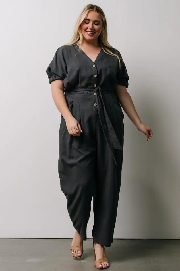 Baltic Born Jumpsuits and Rompers Heidi Jumpsuit Dark Slate 8211 Women Baltic Born Jumpsuits and Rompers Heidi Jumpsuit Dark Slate 8211 Women