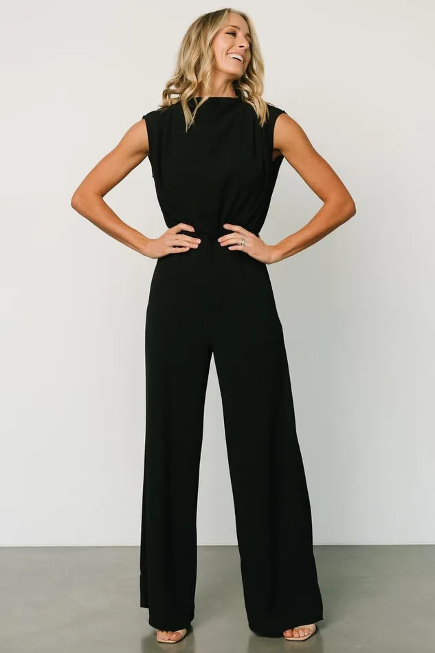 Baltic Born Jumpsuits and Rompers Jett Jumpsuit Black 8211 Women Baltic Born Jumpsuits and Rompers Jett Jumpsuit Black 8211 Women