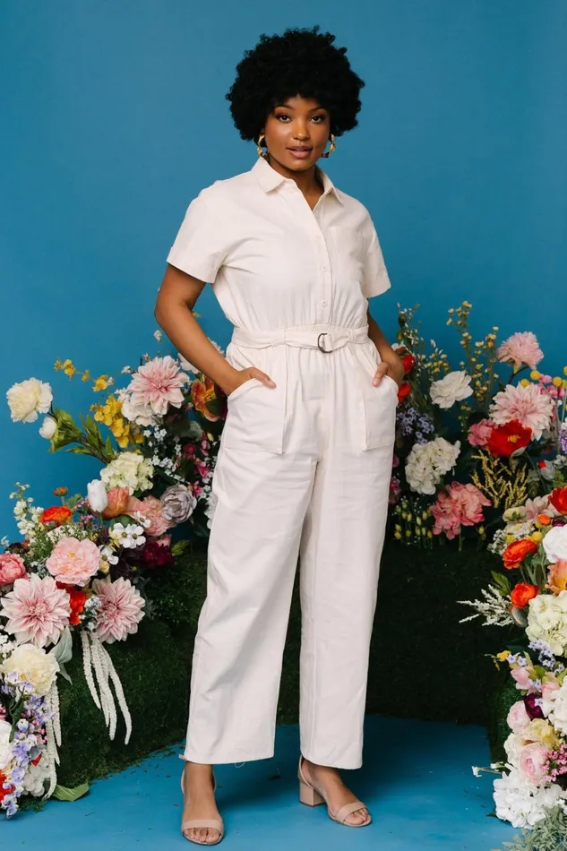 Baltic Born Jumpsuits and Rompers Newport Jumpsuit Cream 8211 Women Baltic Born Jumpsuits and Rompers Newport Jumpsuit Cream 8211 Women