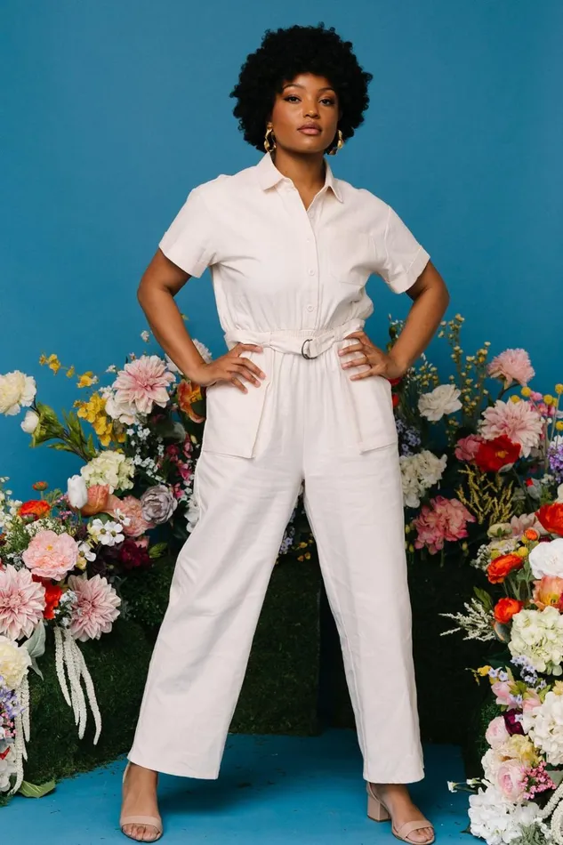 Baltic Born Jumpsuits and Rompers Newport Jumpsuit Cream 8211 Women Baltic Born Jumpsuits and Rompers Newport Jumpsuit Cream 8211 Women