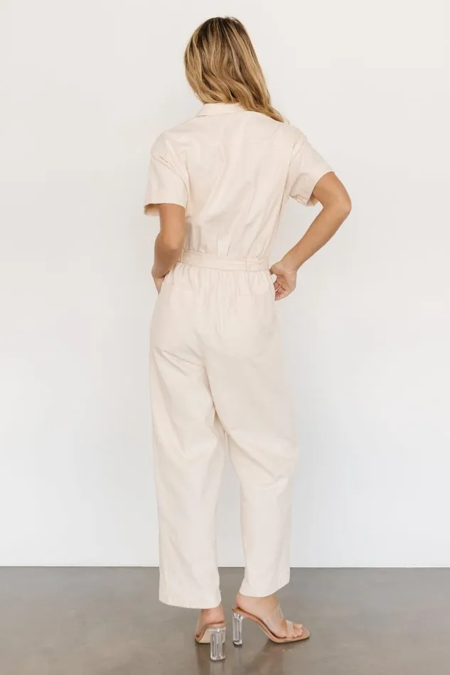 Baltic Born Jumpsuits and Rompers Newport Jumpsuit Cream 8211 Women Baltic Born Jumpsuits and Rompers Newport Jumpsuit Cream 8211 Women