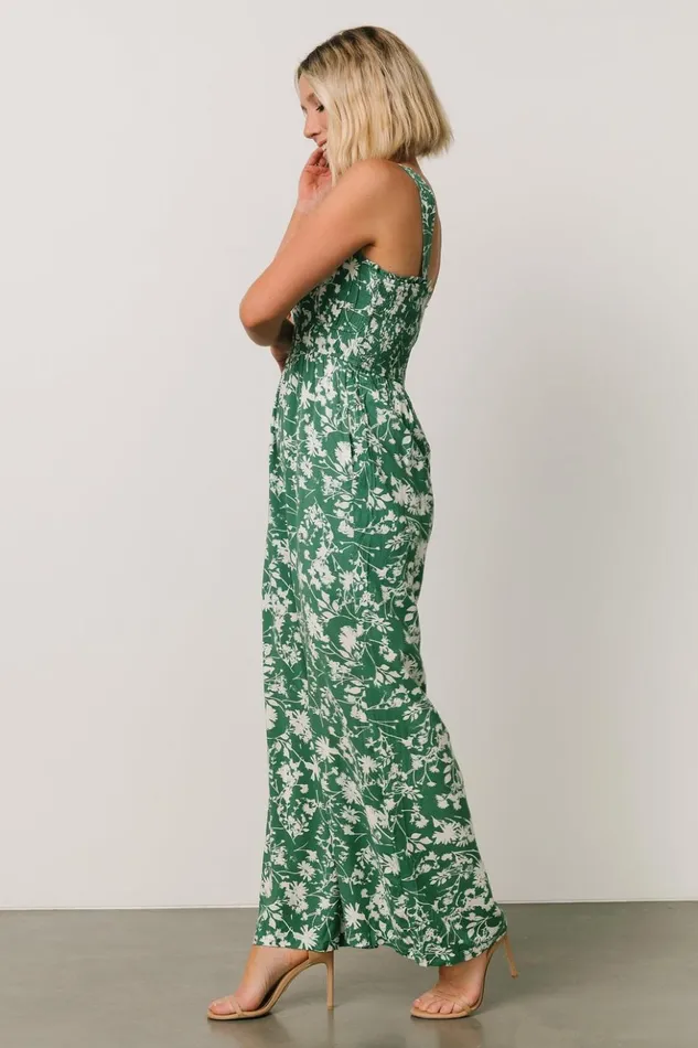 Baltic Born Jumpsuits and Rompers Palisades Tank Jumpsuit Green Print 8211 Women Baltic Born Jumpsuits and Rompers Palisades Tank Jumpsuit Green Print 8211 Women