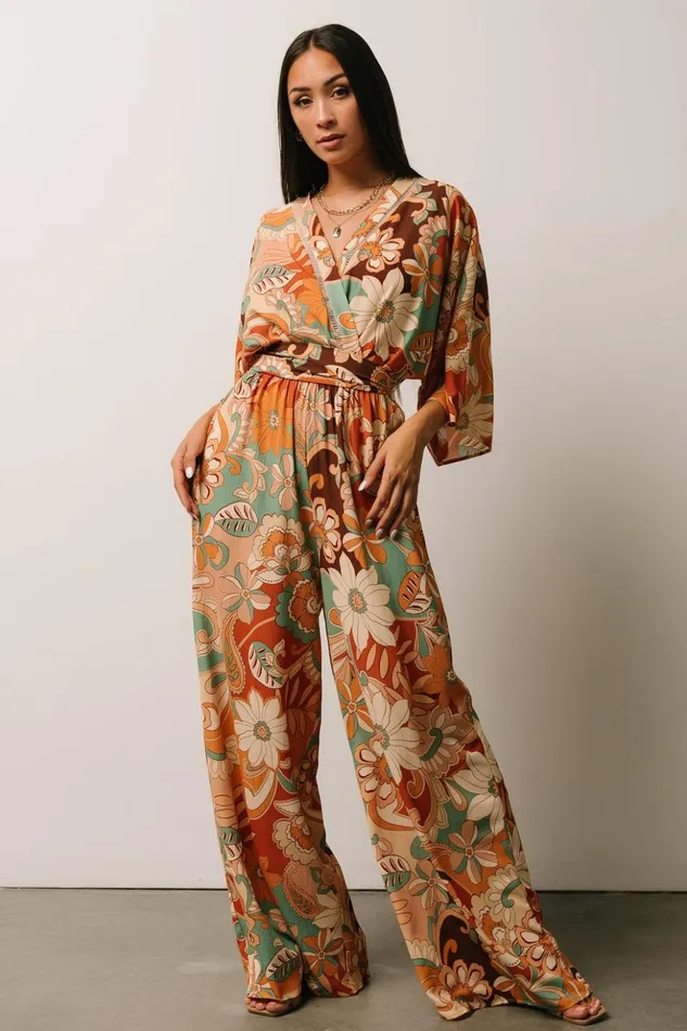 Baltic Born Jumpsuits and Rompers Rhapsody Jumpsuit Multi Print 8211 Women Baltic Born Jumpsuits and Rompers Rhapsody Jumpsuit Multi Print 8211 Women
