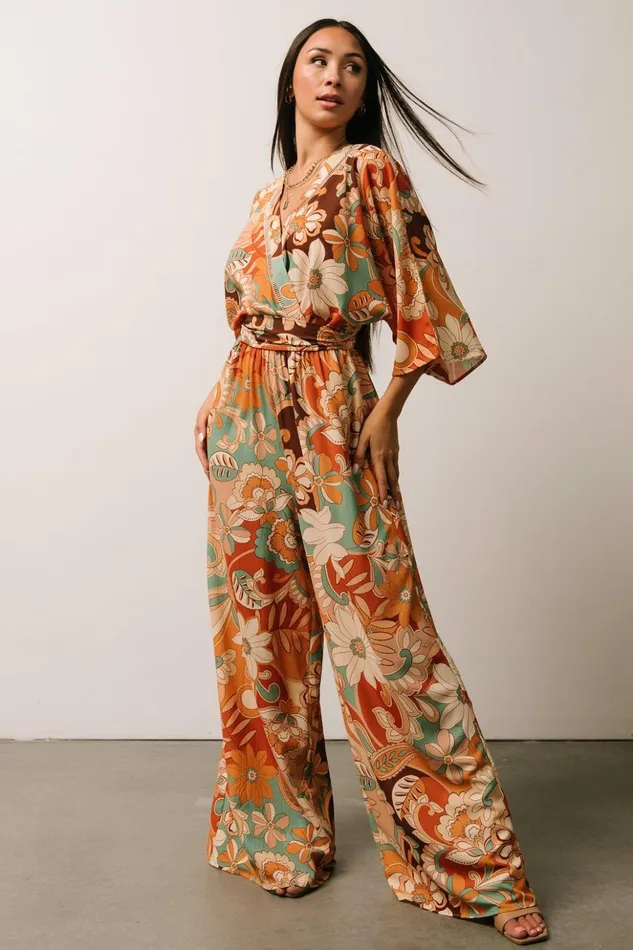 Baltic Born Jumpsuits and Rompers Rhapsody Jumpsuit Multi Print 8211 Women Baltic Born Jumpsuits and Rompers Rhapsody Jumpsuit Multi Print 8211 Women