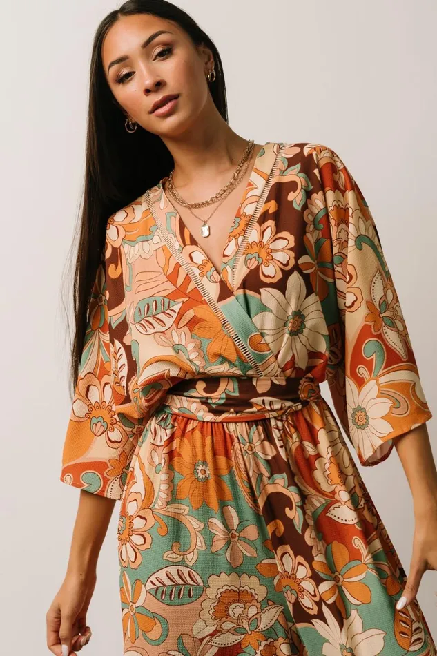 Baltic Born Jumpsuits and Rompers Rhapsody Jumpsuit Multi Print 8211 Women Baltic Born Jumpsuits and Rompers Rhapsody Jumpsuit Multi Print 8211 Women