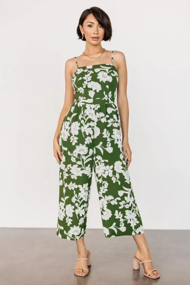Baltic Born Jumpsuits and Rompers Silas Tank Jumpsuit Olive Off White 8211 Women Baltic Born Jumpsuits and Rompers Silas Tank Jumpsuit Olive Off White 8211 Women