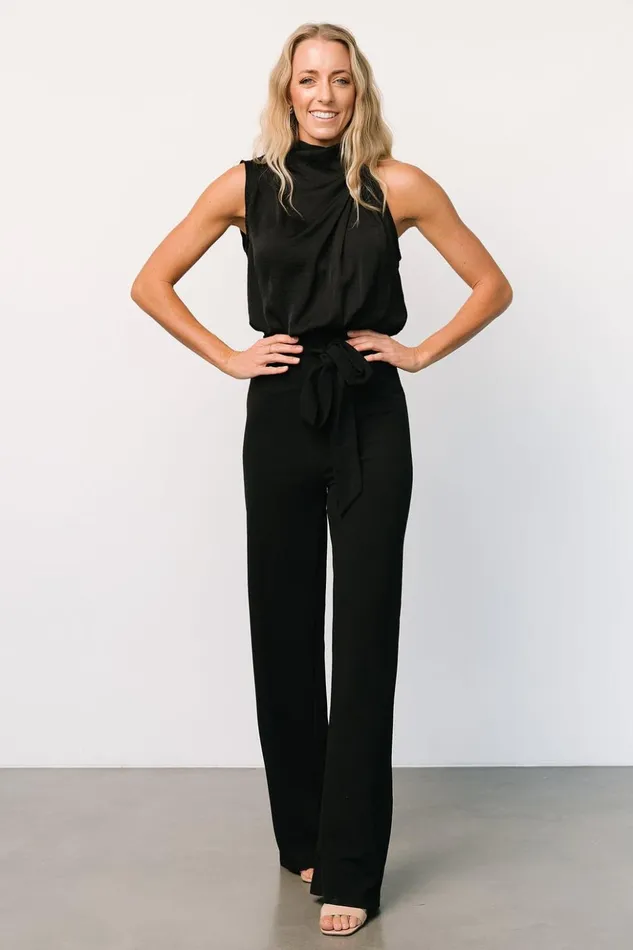 Baltic Born Jumpsuits and Rompers Sterling Tank Jumpsuit Black 8211 Women