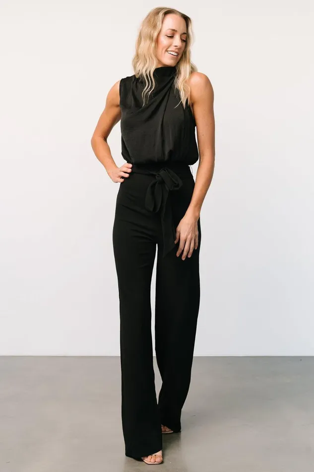 Baltic Born Jumpsuits and Rompers Sterling Tank Jumpsuit Black 8211 Women Baltic Born Jumpsuits and Rompers Sterling Tank Jumpsuit Black 8211 Women