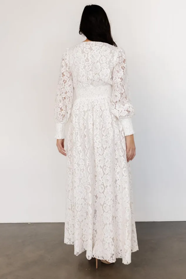 Baltic Born Maxi Dresses Aphrodite Lace Maxi Dress Off White 8211 Women Baltic Born Maxi Dresses Aphrodite Lace Maxi Dress Off White 8211 Women