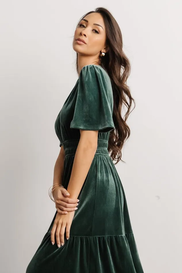 Baltic Born Maxi Dresses Artemis Velvet Maxi Dress Deep Lagoon 8211 Women Baltic Born Maxi Dresses Artemis Velvet Maxi Dress Deep Lagoon 8211 Women