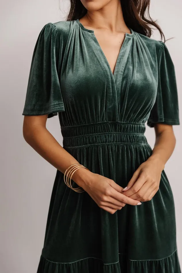 Baltic Born Maxi Dresses Artemis Velvet Maxi Dress Deep Lagoon 8211 Women Baltic Born Maxi Dresses Artemis Velvet Maxi Dress Deep Lagoon 8211 Women