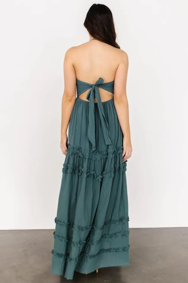 Baltic Born Maxi Dresses Augusta Halter Neck Maxi Dress Dusty Jade 8211 Women Baltic Born Maxi Dresses Augusta Halter Neck Maxi Dress Dusty Jade 8211 Women